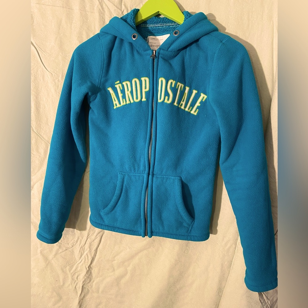 Aeropostale fleece with hoodie